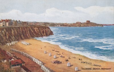 Spiaggia di Tolcarne, Newquay da Alfred Robert Quinton